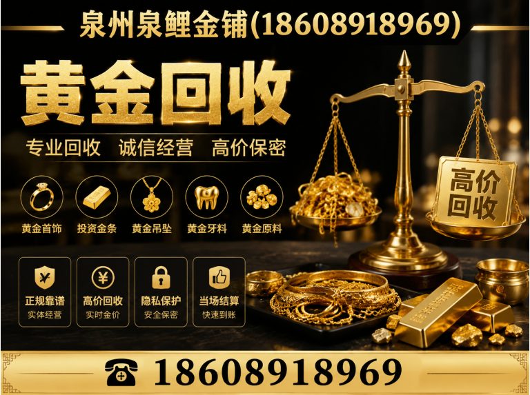 安溪县泉州黄金回收展示图